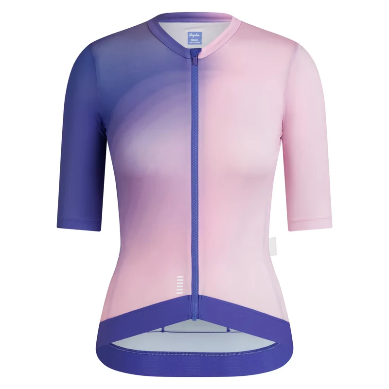 Maglia donna Rapha Pro Team Training 3 Surface Print - Blu