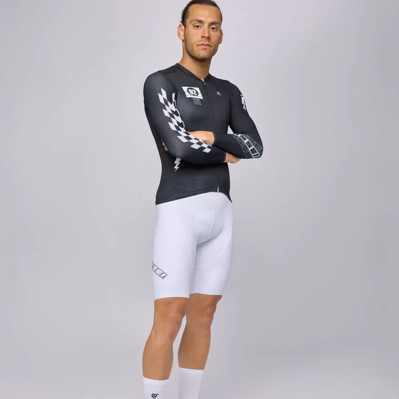 Maglia maniche lunghe Pissei Thunder - Nero