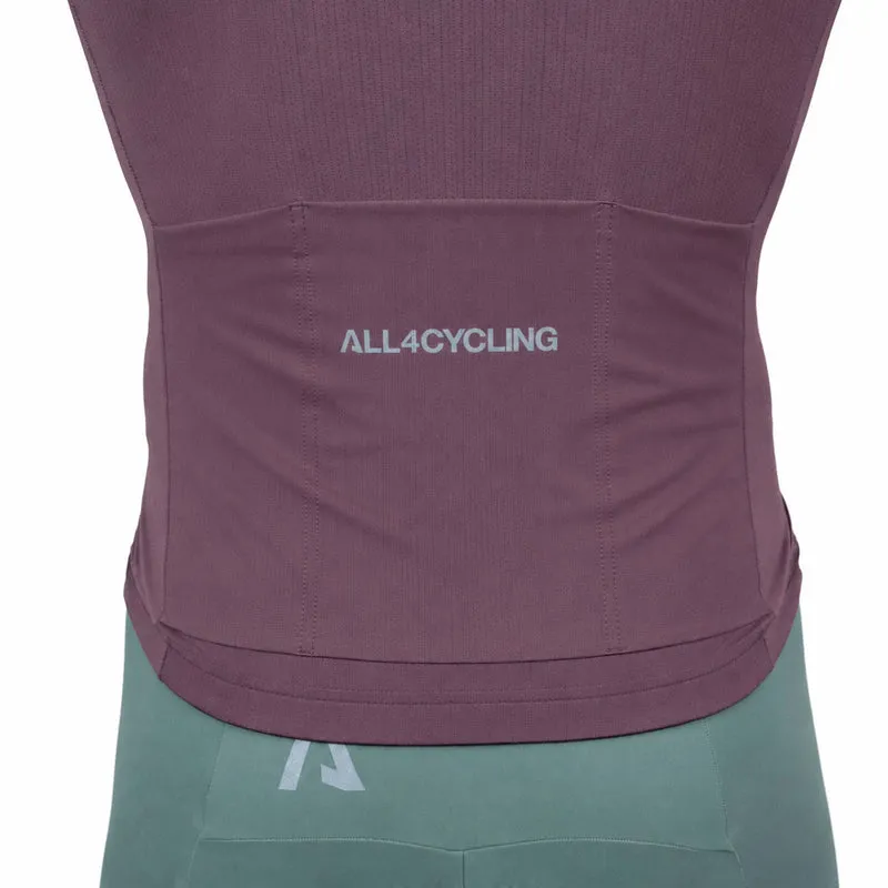 Maglia All4cycling Race Color - Bordeaux