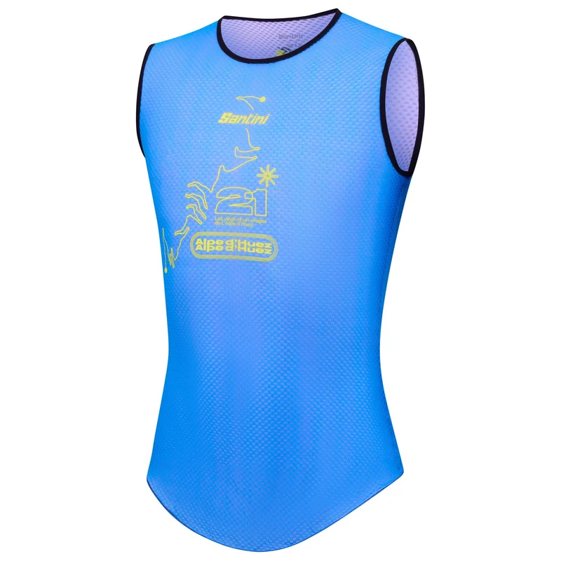 Maglia intima senza maniche Santini Tour de France - Alpe d’Huez