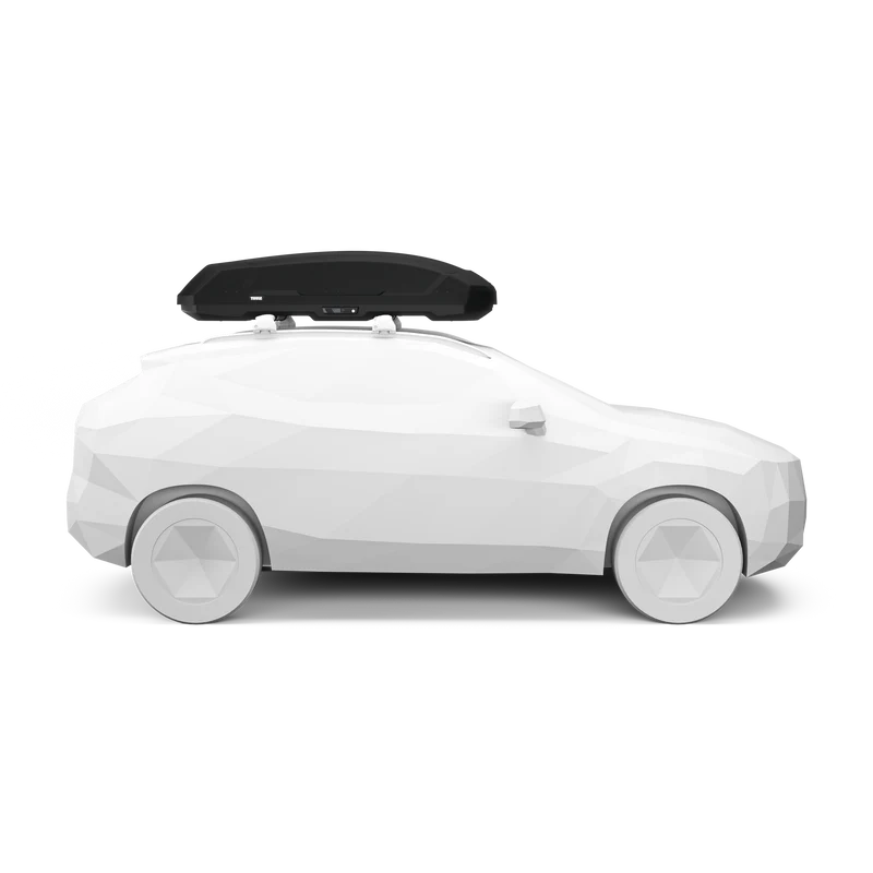 Box auto portatutto Thule Force 3 L - Nero