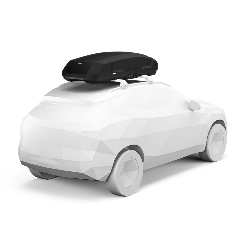 Box auto portatutto Thule Force 3 L - Nero