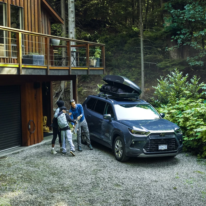 Box auto portatutto Thule Force 3 L - Nero