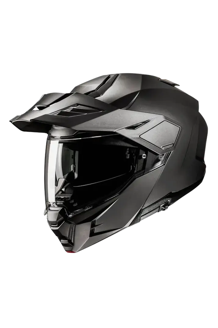HJC I80 UNITED MODULARE DA AVVENTURA CASCHI DI MOTO TITANIO SEMI OPACO