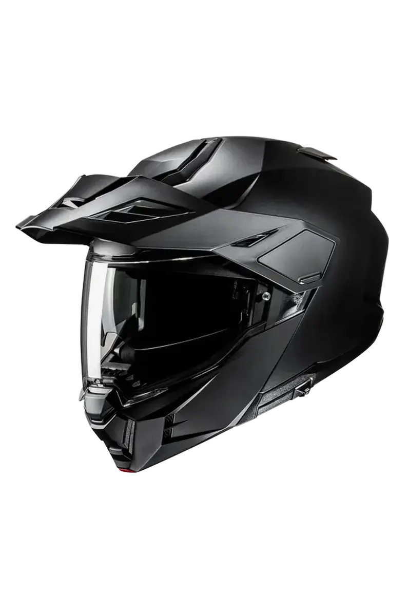 HJC I80 UNITED MODULARE FLIP UP CASCHI DI MOTO AVVENTURA NERO SEMI OPACO