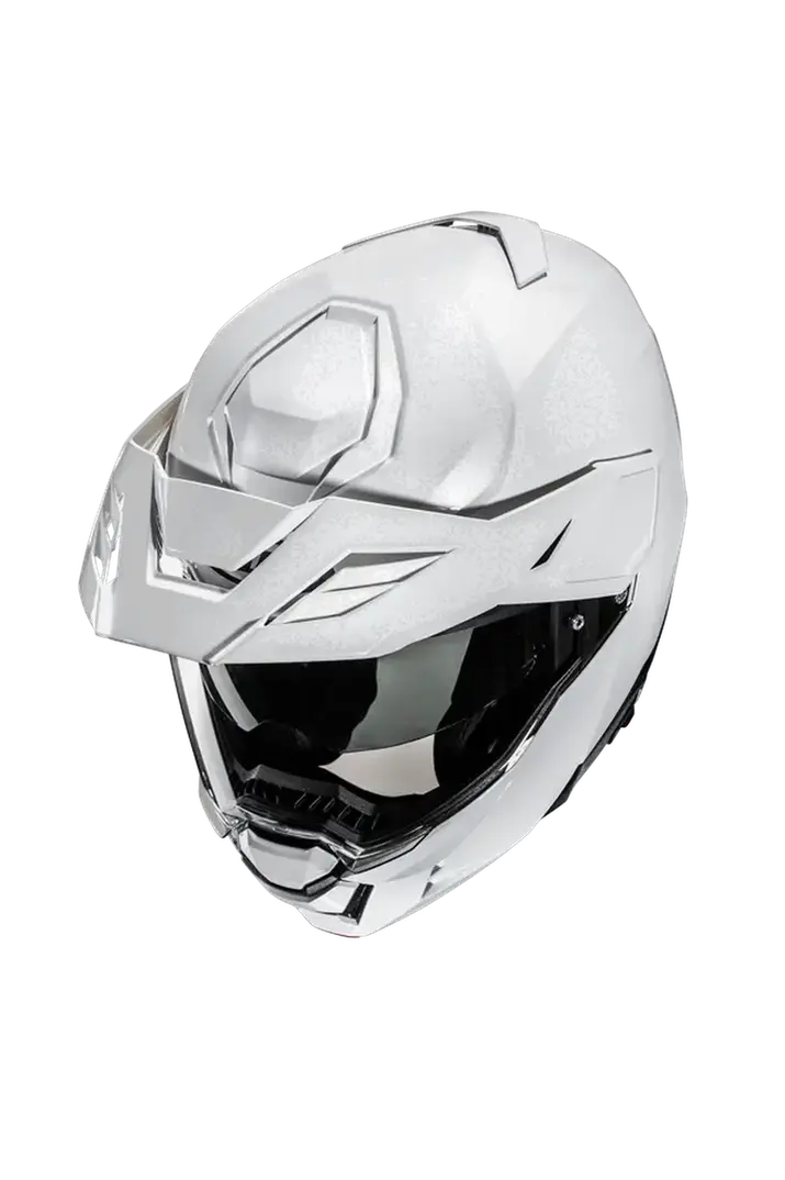 HJC I80 UNI AVVENTURA CASCHI MODULARI CASCHI DI MOTO BIANCO PERLA