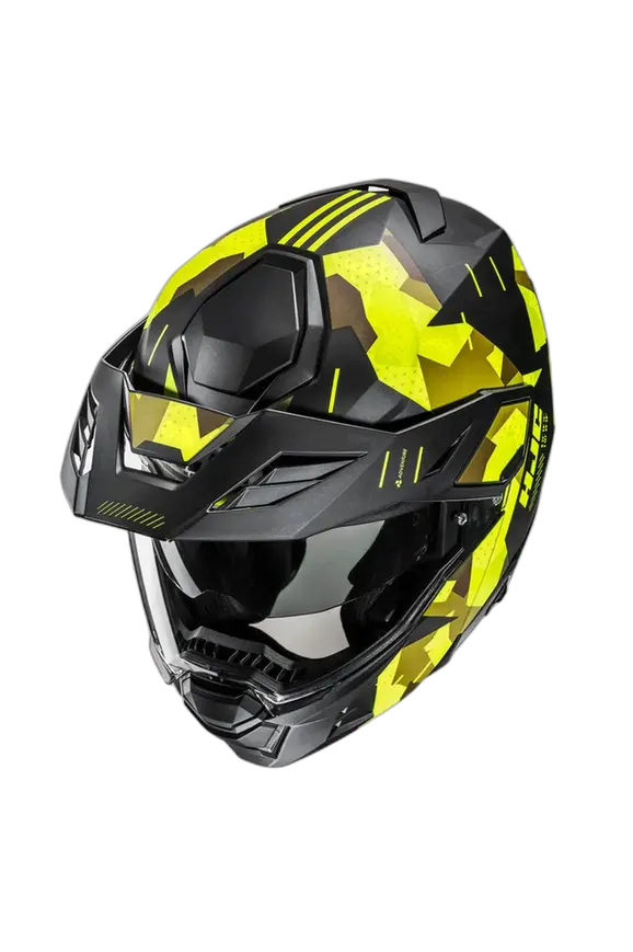 HJC I80 ROKI MC3HSF AVVENTURA MODULARE CASCHI DI MOTO GIALLO