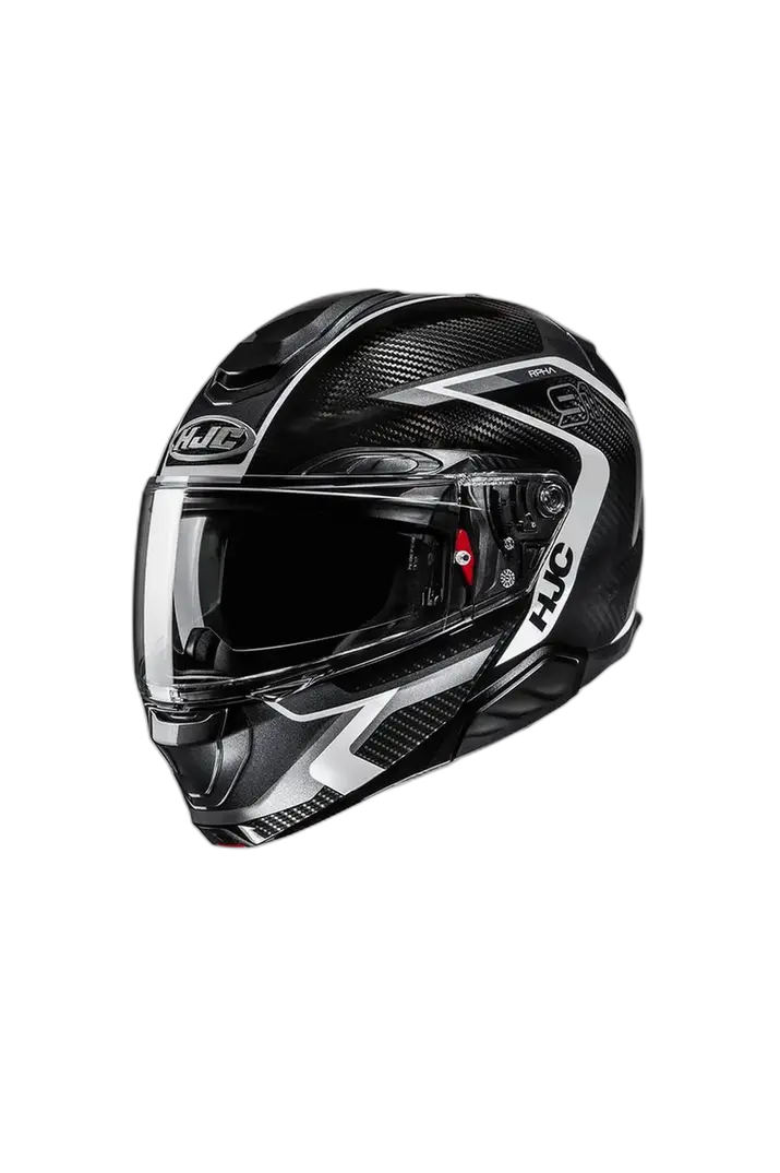 HJC RPHA 91 CARBON LAGOS MC5 CASCHI INTEGRALI MODULARI CASCHI DI MOTO NERO