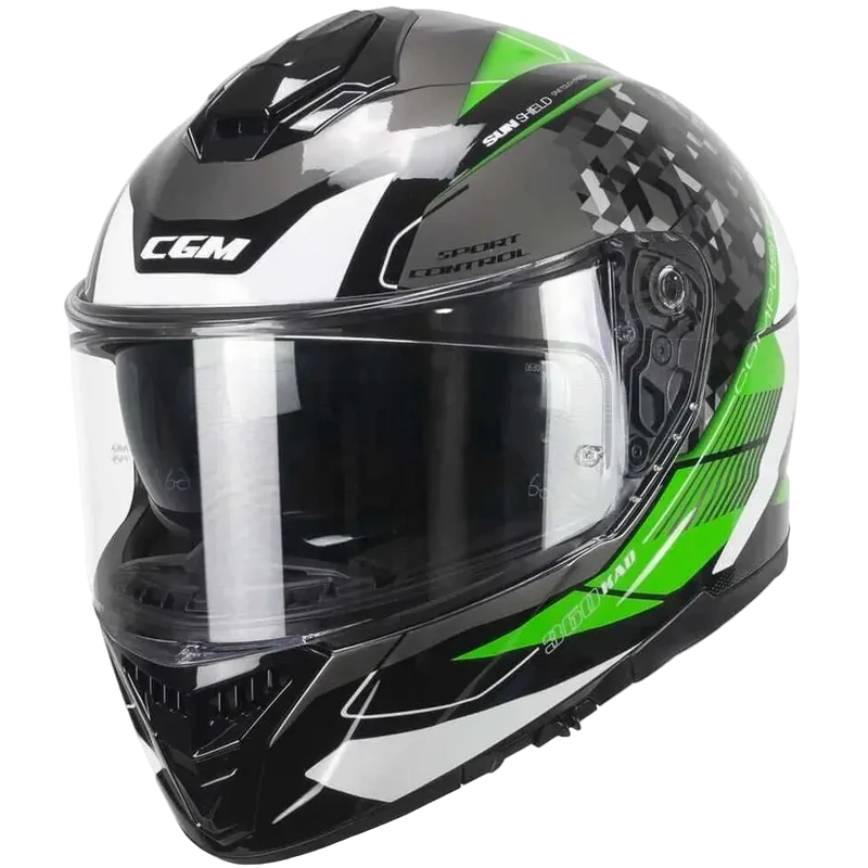 CGM 360S KAD RACE INTEGRALI CASCHI DI MOTO BLU ROSSO