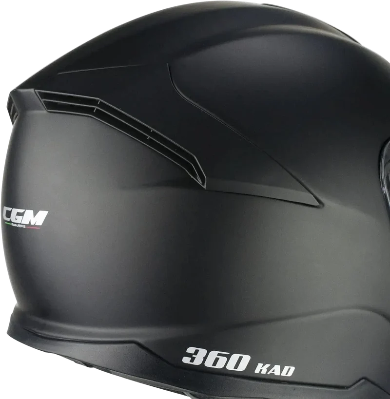 CGM 360A KAD MONO INTEGRALI CASCHI DI MOTO NERO OPACO