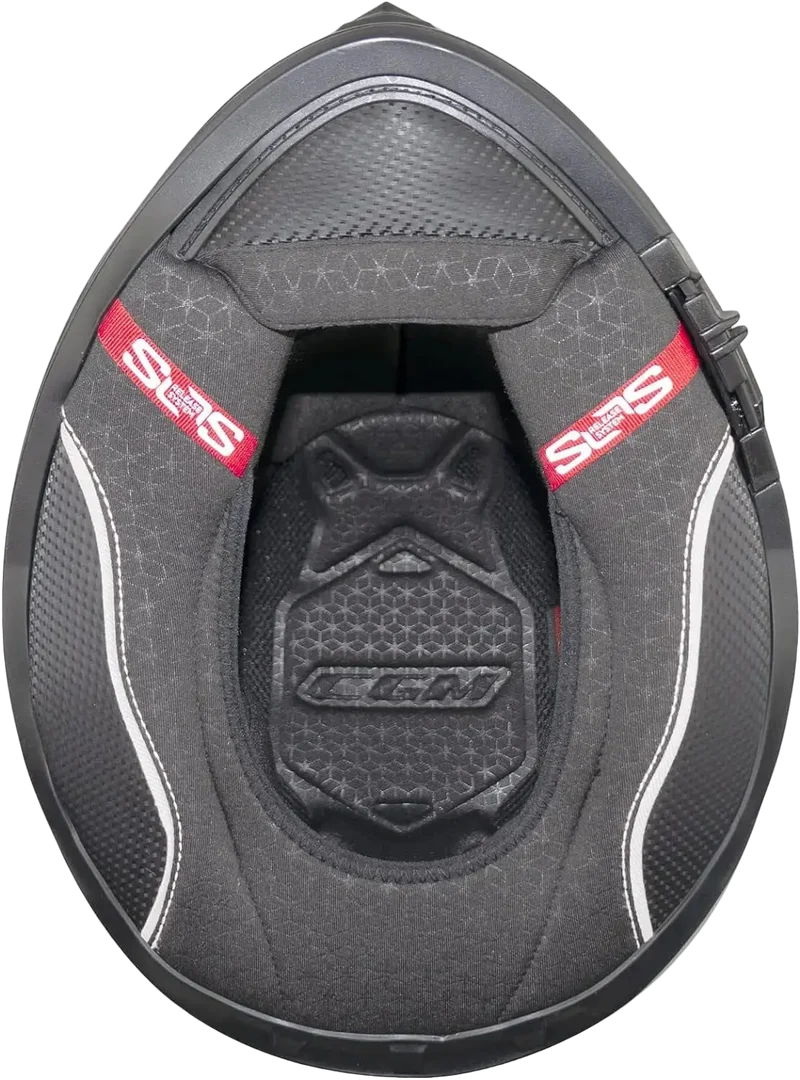 CGM 360A KAD MONO INTEGRALI CASCHI DI MOTO NERO OPACO