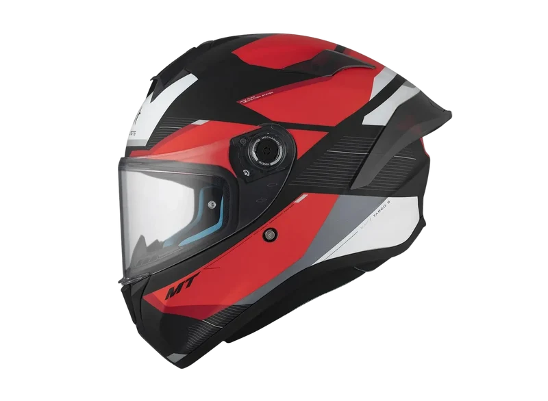 MT TARGO S KAY SPORTIVO TURISMO INTEGRALE B5 CASCHI DI MOTO OPACO ROSSO