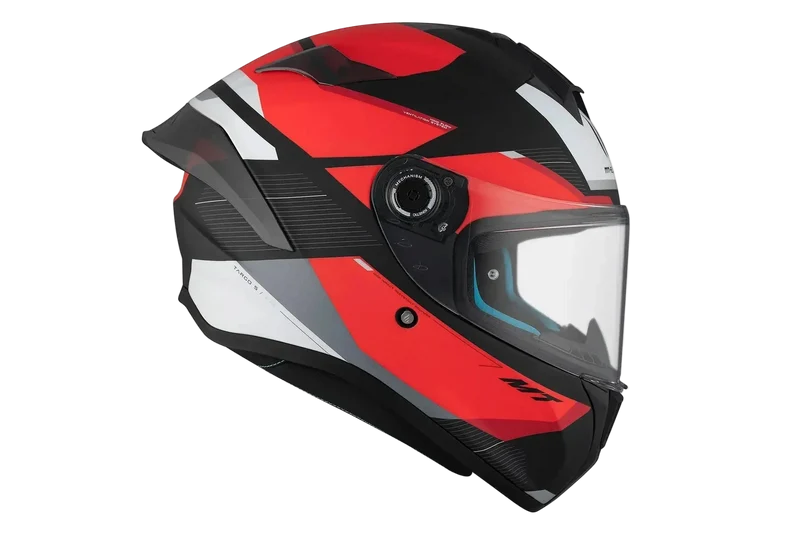 MT TARGO S KAY SPORTIVO TURISMO INTEGRALE B5 CASCHI DI MOTO OPACO ROSSO