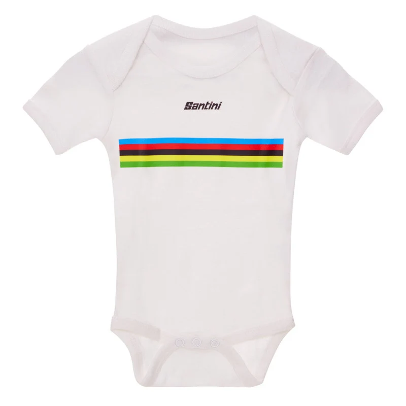 Body bambino Santini UCI - Bianco