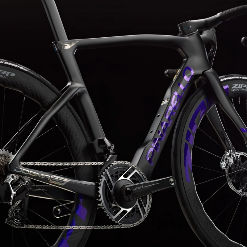 Pinarello Dogma F Disk Red AXS PM Zipp 454 NSW - Special Edition TISSOT