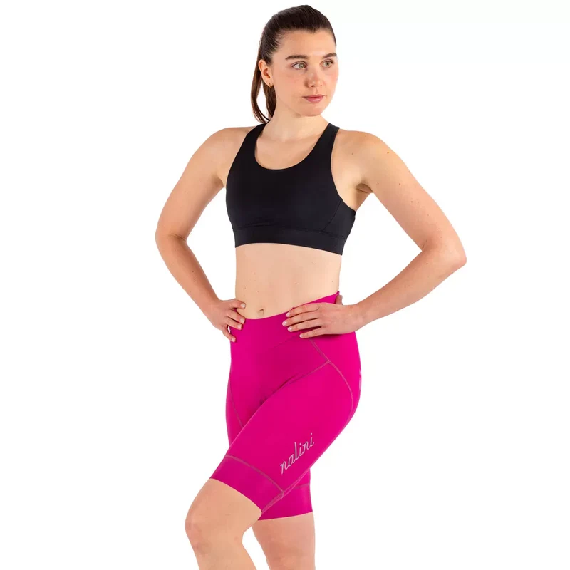 Pantaloncini donna Nalini Road - Fucsia