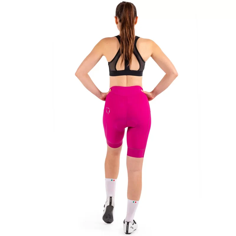 Pantaloncini donna Nalini Road - Fucsia
