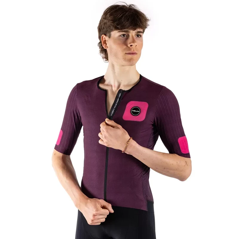 Maglia Nalini Xskin Speed - Bordeaux