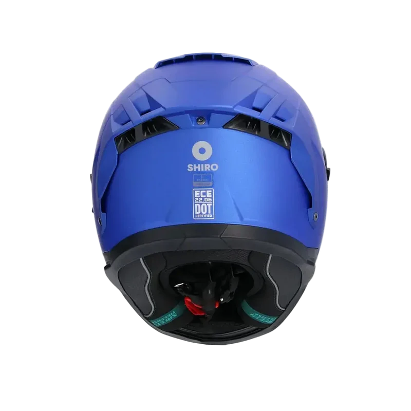 SHIRO FF939 ALPHA INTEGRALI CASCHI DI MOTO OPACO BLU