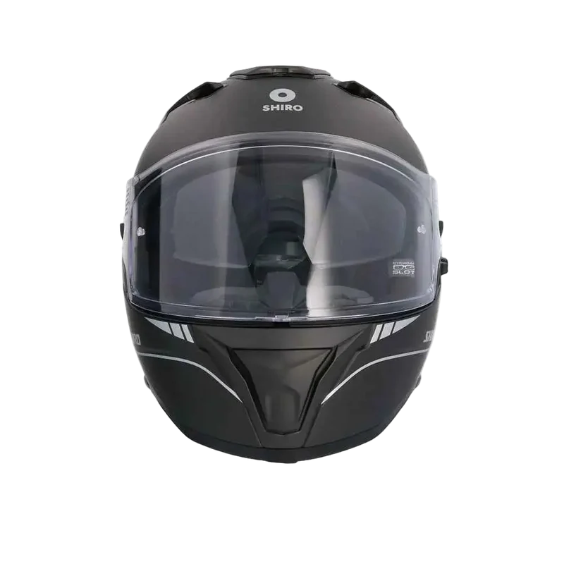 SHIRO FF939 ALPHA INTEGRALI CASCHI DI MOTO OPACO NERO