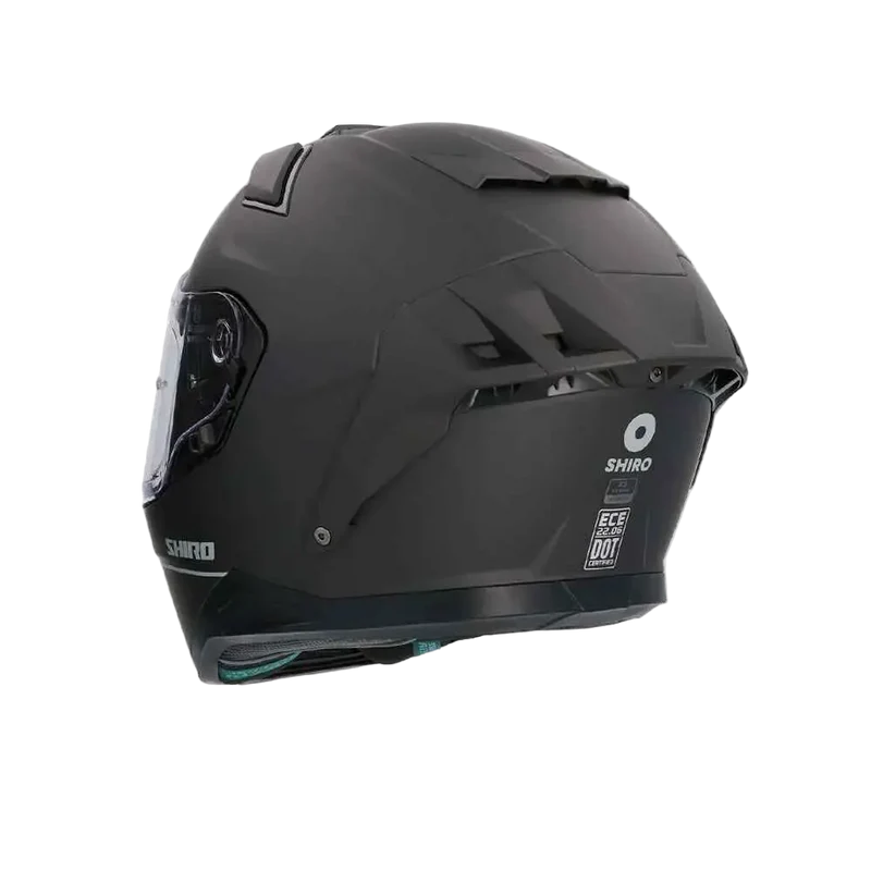 SHIRO FF939 ALPHA INTEGRALI CASCHI DI MOTO OPACO NERO