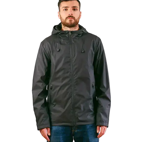 GIACCA ANTIPIOGGIA IMPERMEABILE TJ MARVIN SPORTIVA J01 NERO