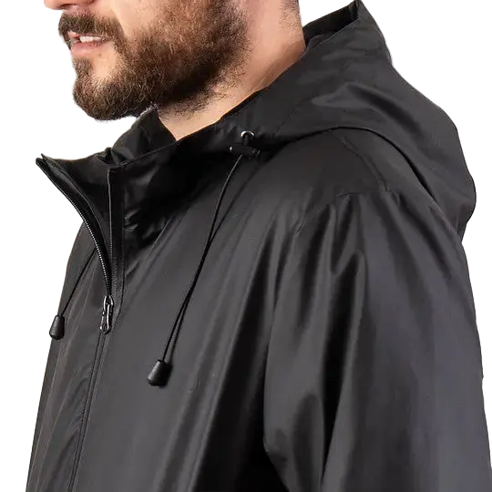 GIACCA ANTIPIOGGIA IMPERMEABILE TJ MARVIN SPORTIVA J01 NERO
