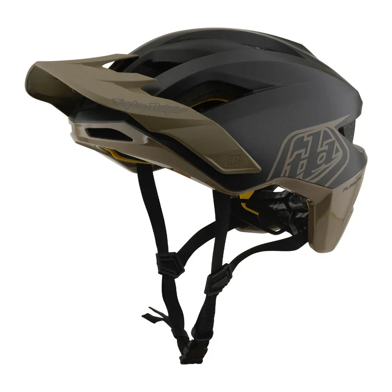 Casco Troy Lee Designs Flowline - Nero marrone