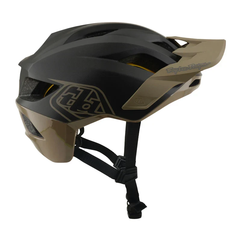 Casco Troy Lee Designs Flowline - Nero marrone