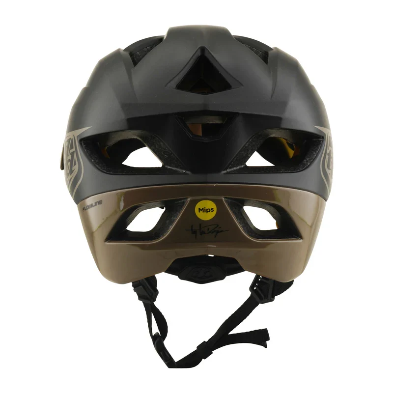 Casco Troy Lee Designs Flowline - Nero marrone