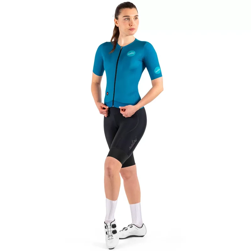 Maglia donna Nalini Skinfluid - Blu