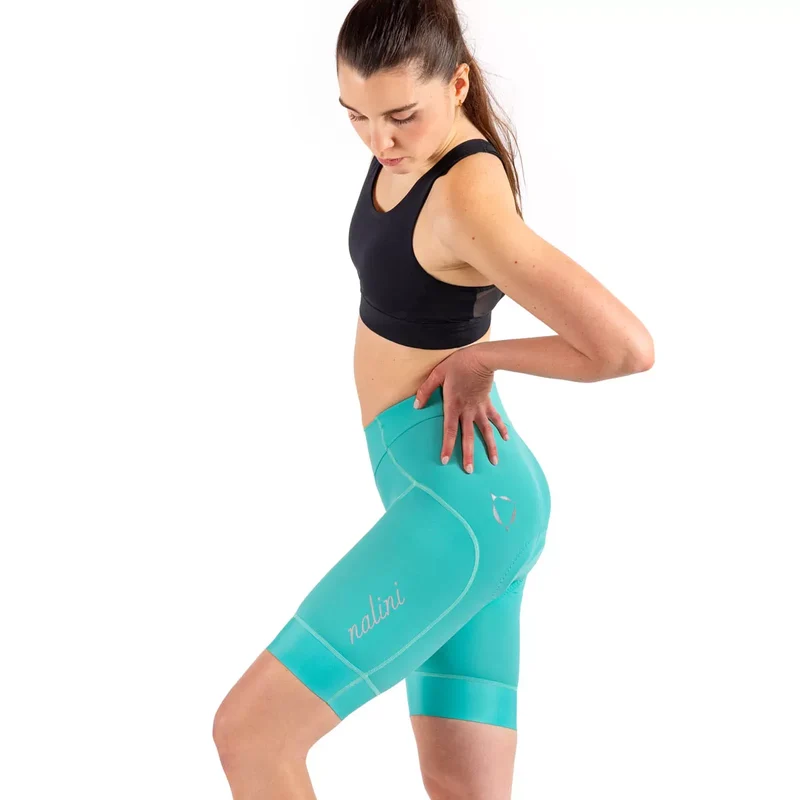 Pantaloncini donna Nalini Road - Azzurro