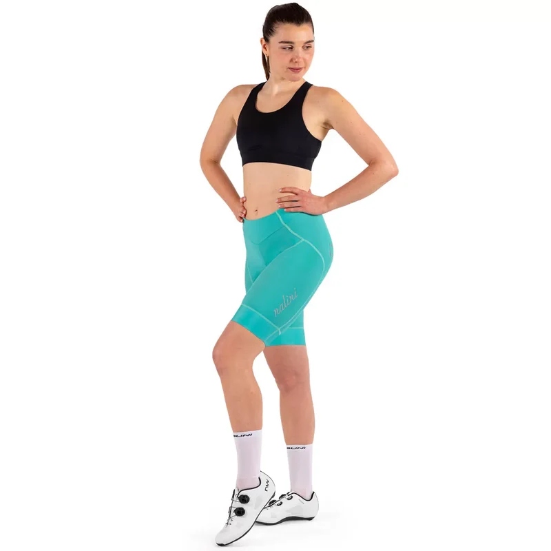 Pantaloncini donna Nalini Road - Azzurro