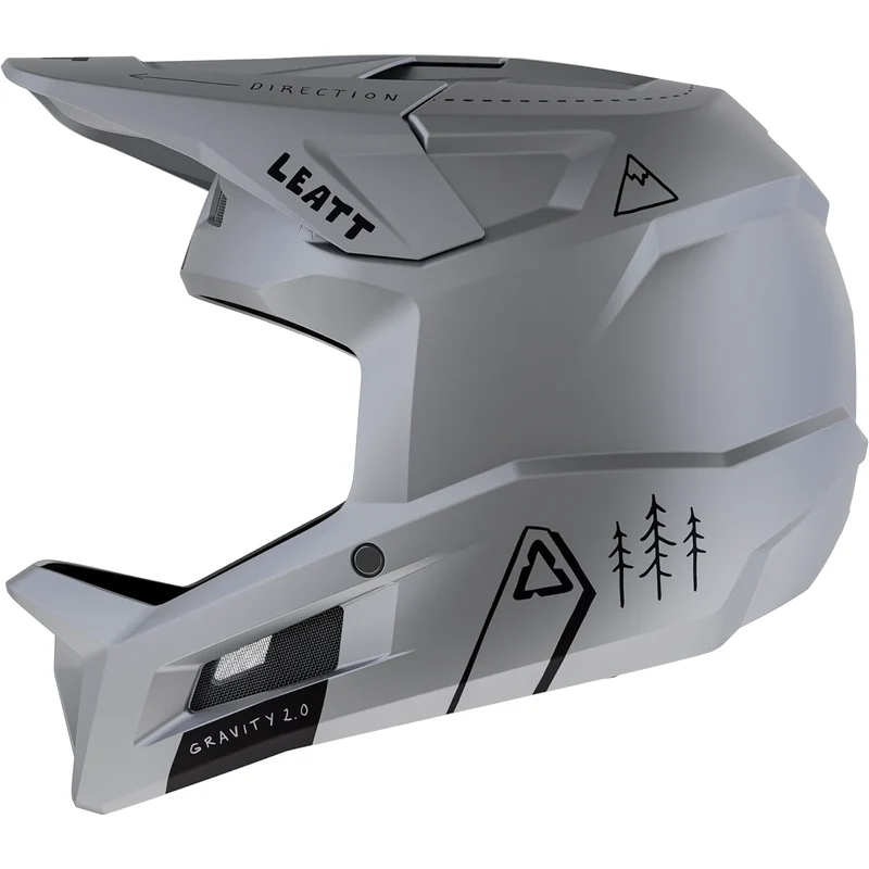 Casco Leatt MTB Gravity 2.0 - Grigio