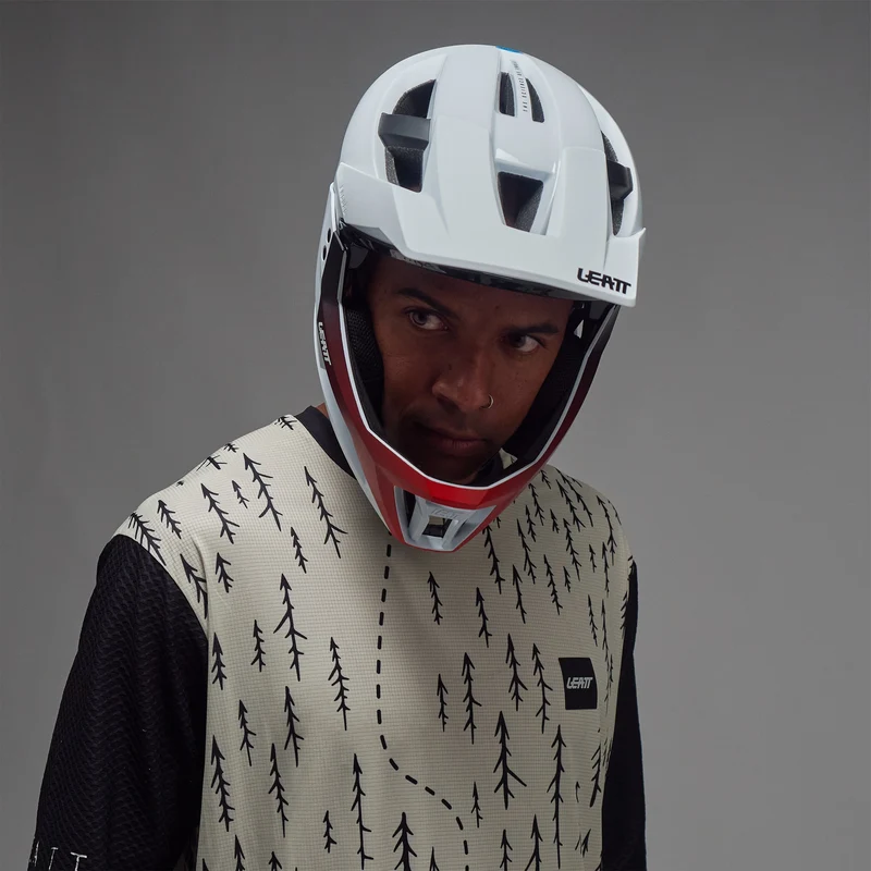 Casco Leatt MTB Enduro 3.0 - Bianco