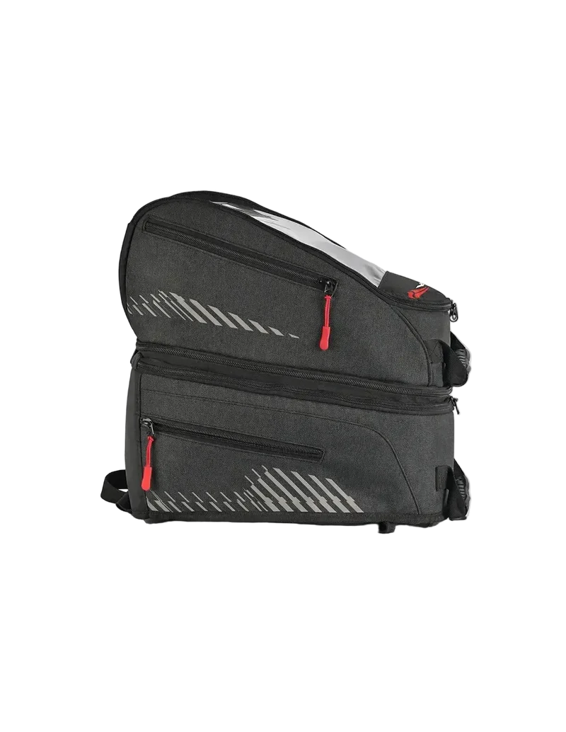 R-TECH DOUBLE DECKER BORSE MOTO NERO