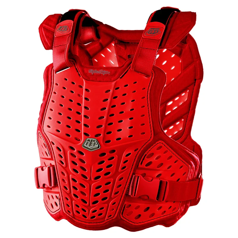 Pettorina bambino Troy Lee Designs Rockfight Chest - Rosso