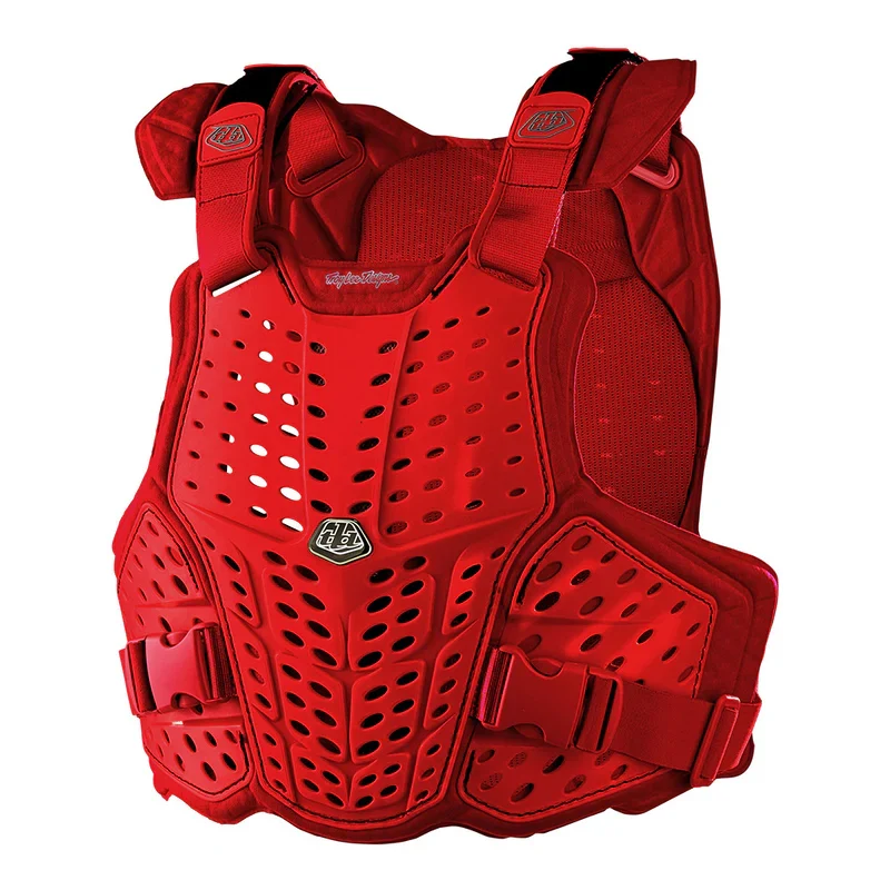 Pettorina Troy Lee Designs Rockfight Ce Flex Chest - Rosso