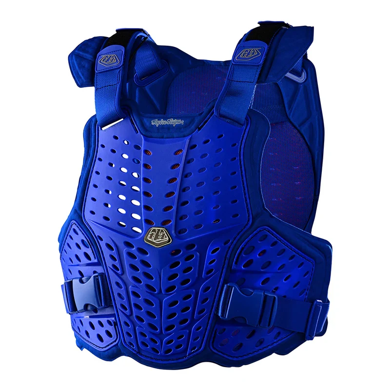 Pettorina Troy Lee Designs Rockfight Ce Flex Chest - Blu