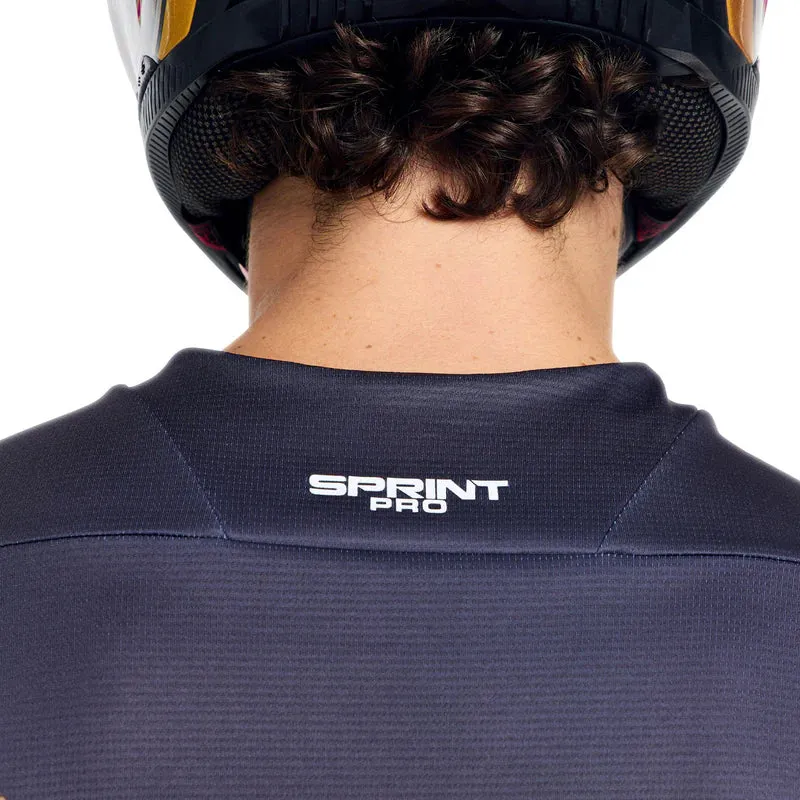 Maglia maniche lunghe Troy Lee Designs Yo Moto - Nero Giallo