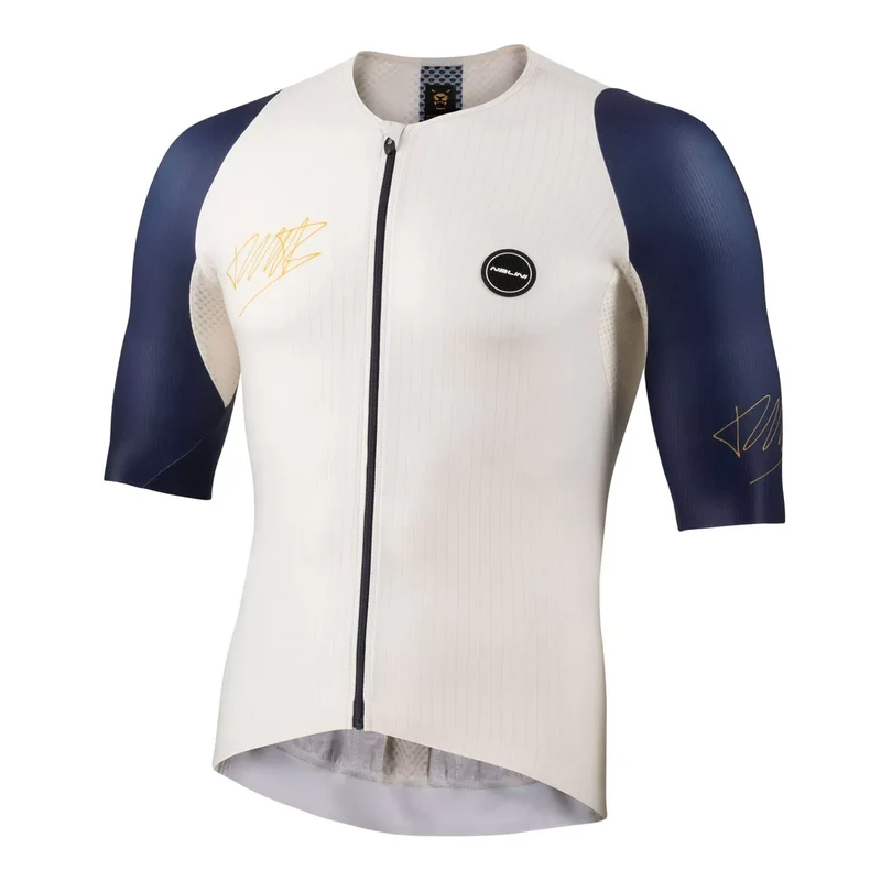 Maglia Nalini Benna80 Ride - Bianco blu