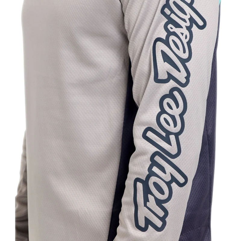 Maglia maniche lunghe Troy Lee Designs Stage Signature - Beige