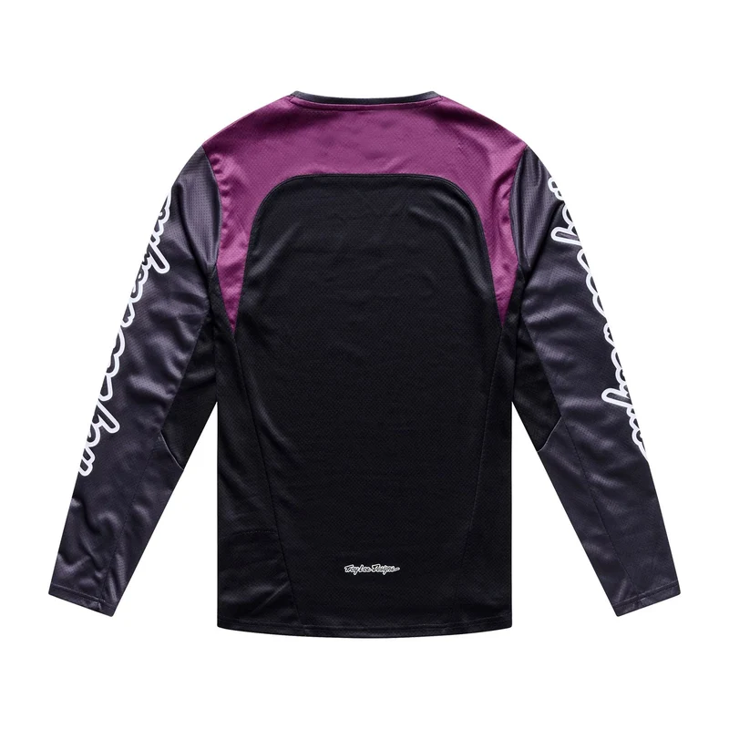 Maglia maniche lunghe Troy Lee Designs Stage Signature - Nero