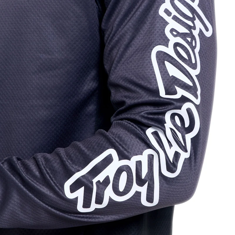 Maglia maniche lunghe Troy Lee Designs Stage Signature - Nero