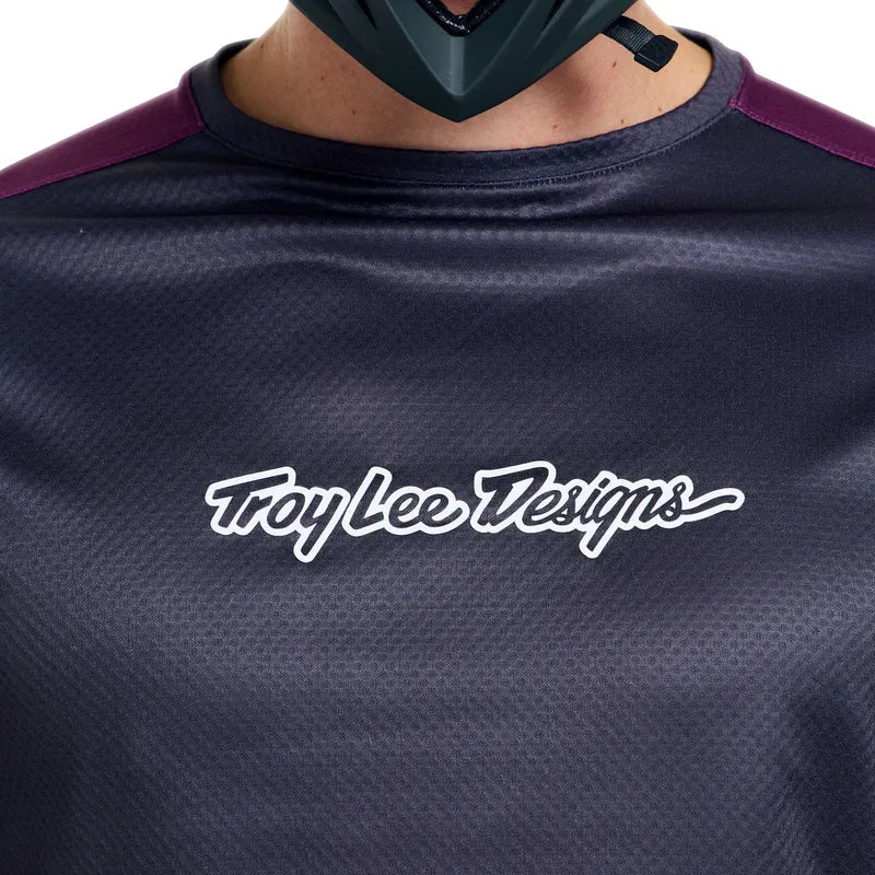 Maglia maniche lunghe Troy Lee Designs Stage Signature - Nero