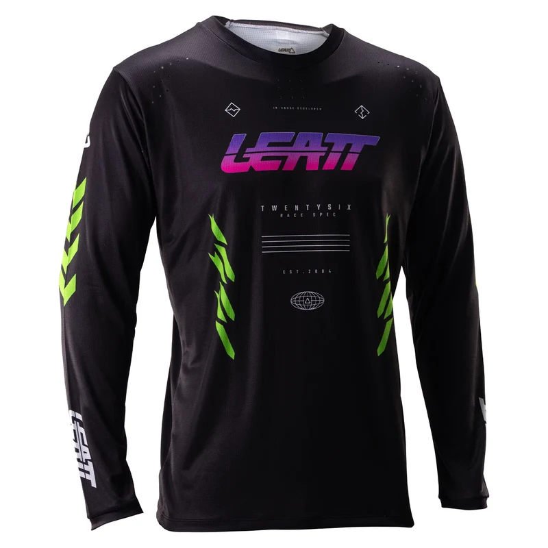 Maglia maniche lunghe Leatt MTB Gravity 4.0 - Nero