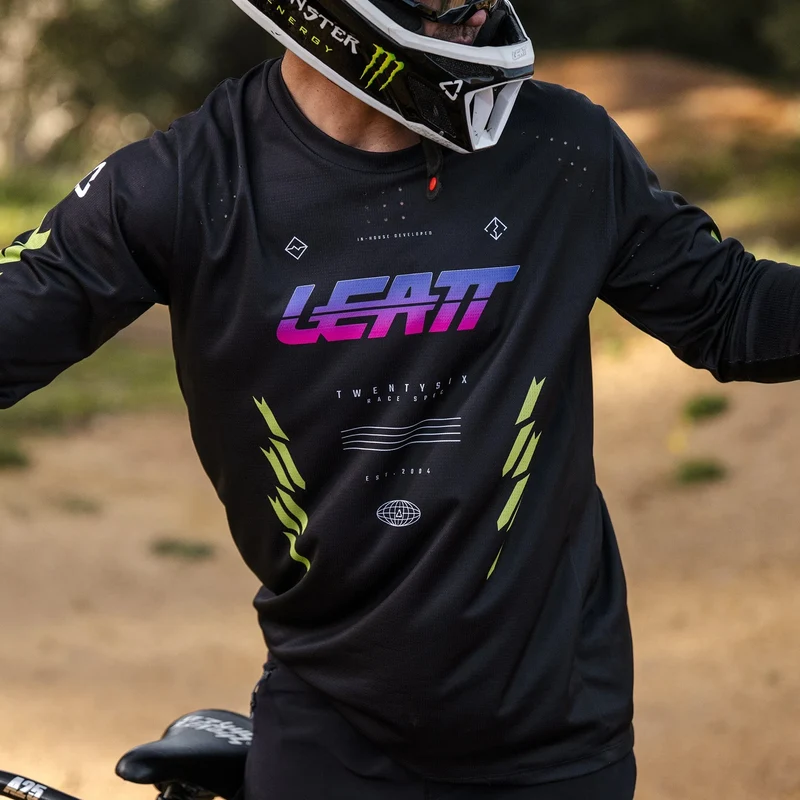 Maglia maniche lunghe Leatt MTB Gravity 4.0 - Nero