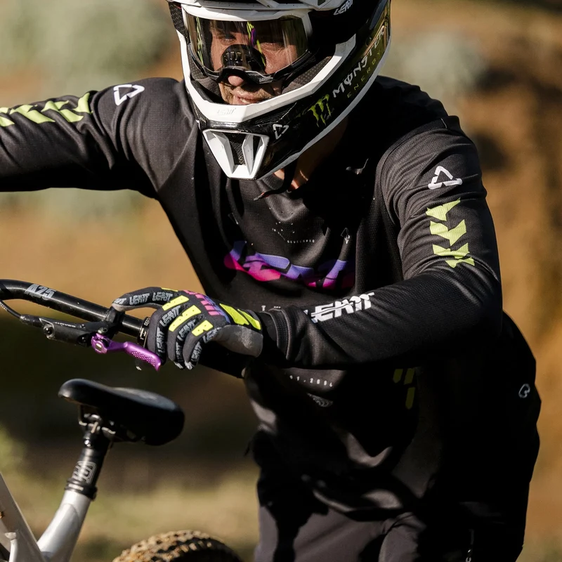 Maglia maniche lunghe Leatt MTB Gravity 4.0 - Nero