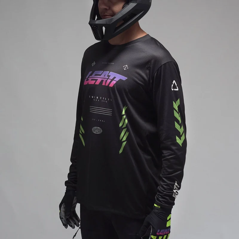 Maglia maniche lunghe Leatt MTB Gravity 4.0 - Nero