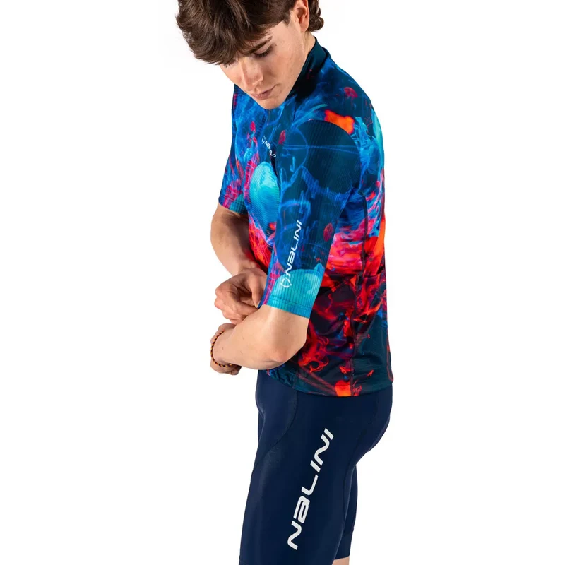 Maglia Nalini Liquid - Blu